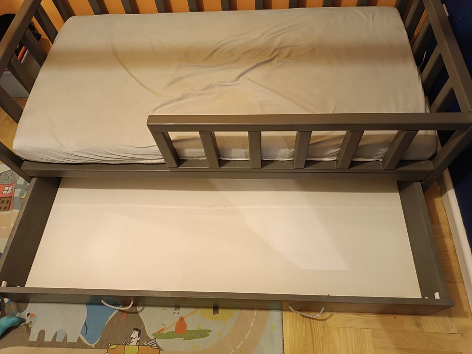 Łóżko drewniane, domek dla dziecka 160x80