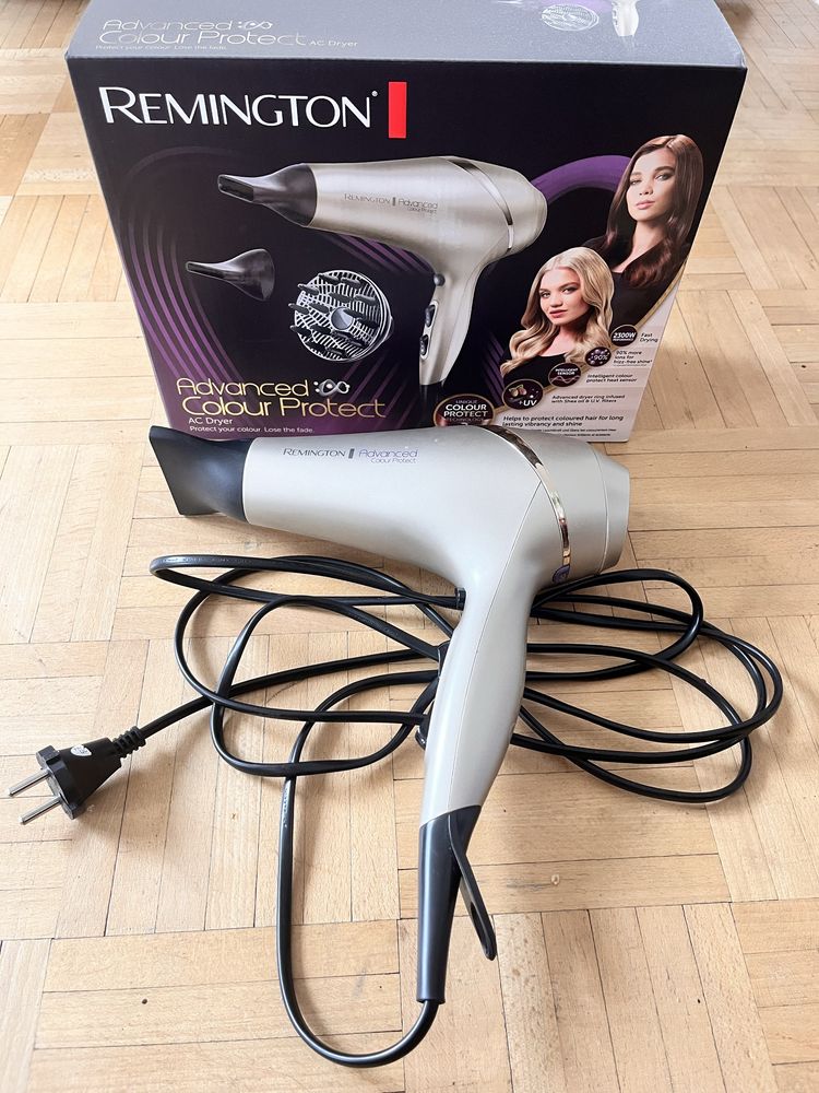 Suszarka REMINGTON ochrona koloru i filtr UV