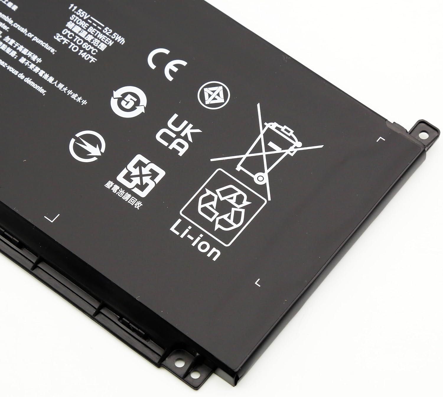 Nowa Bateria PG03XL - HP Pavilion 15-DH 15-EC 15-DK 16-A 11,55V 52,5Wh
