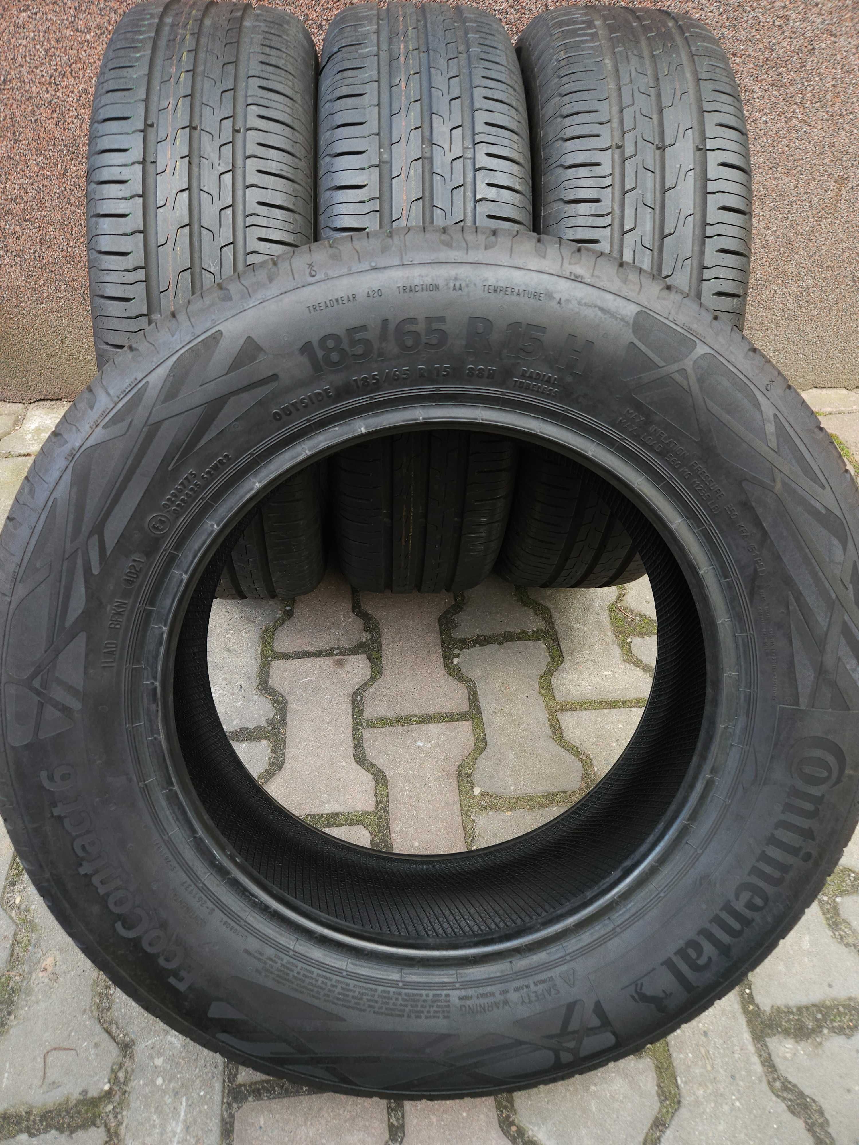 185/65R15 continental eco contact 6