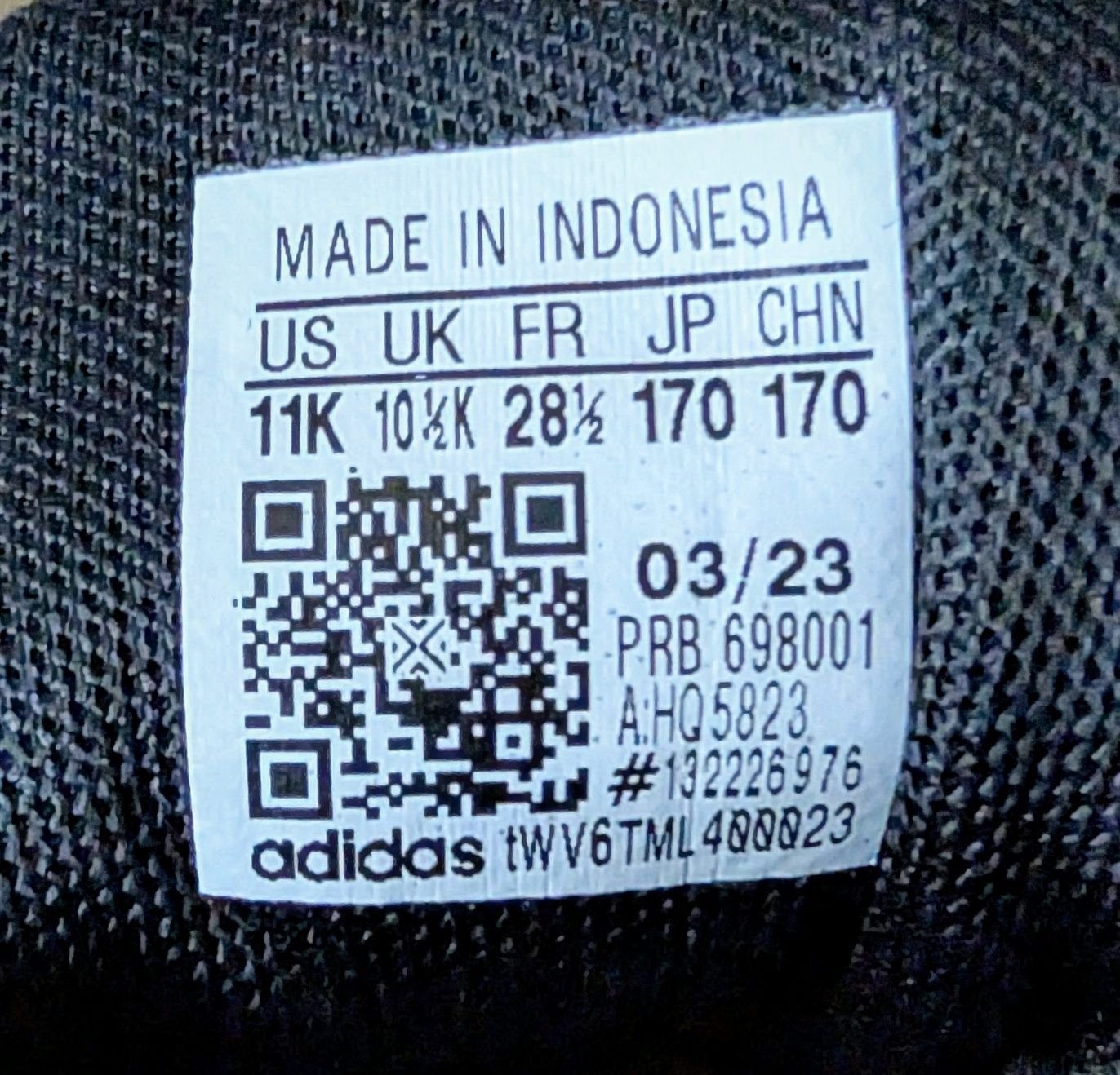 Adidas Terrex Hyperhiker Low K 28 1/2