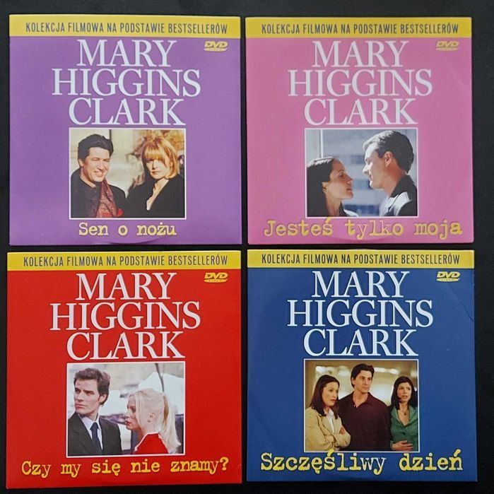 Kolekcja 4 filmów DVD "Marry Higgins Clark"