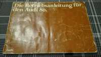 Audi 80 Instrukcja Obslugi Ksiazka 1979 YOUNGTIMER