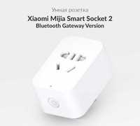 Умная Wi Fi розетка Xiaomi Mijia Smart Socket 2 (BLE-шлюз) ZNCZ07CM