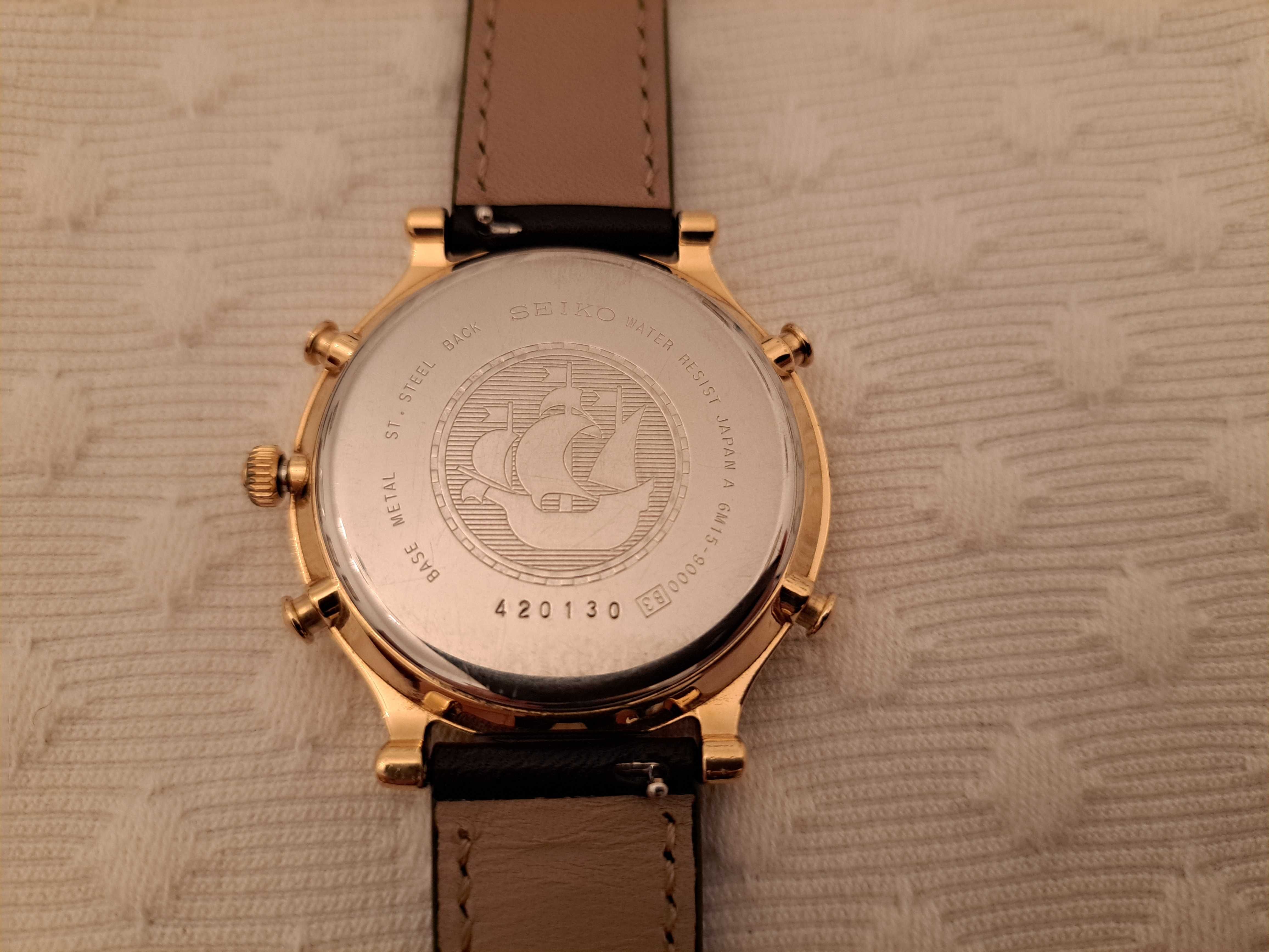 Relógio Seiko World Timer Chronograph