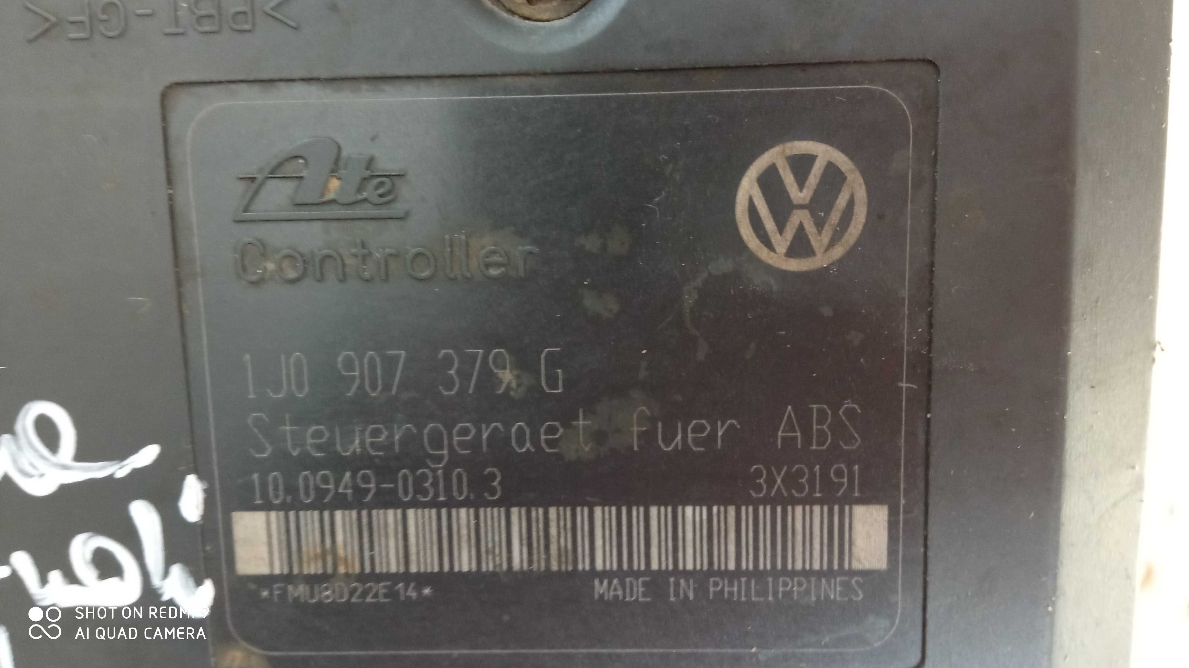 Pompa sterownik ABS hamulcowa Audi VW Skoda Seat 1JO 907 379 G,