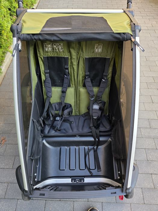 THULE Chariot Cab 2 - przyczepka rowerowa, wózek do roweru 2w1.