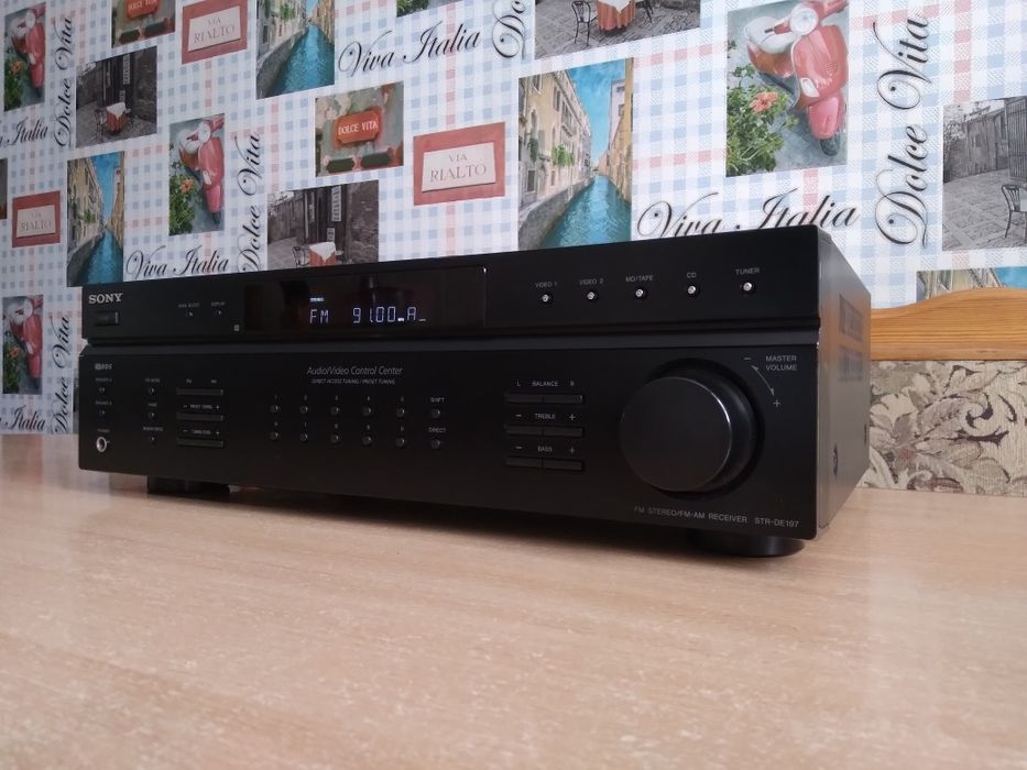 Стильный ресивер Sony STR-DE197,2×140 Вт,АССОРТИМЕНТ,гарантия!