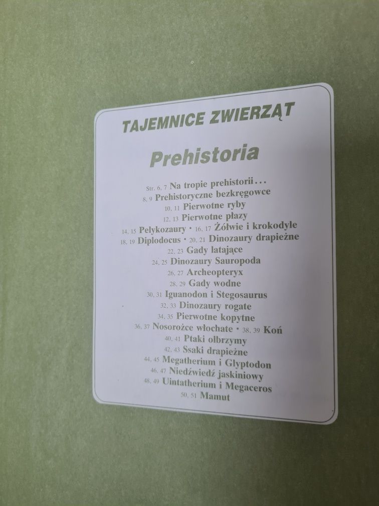 Tajemnice zwierząt - Prehistoria