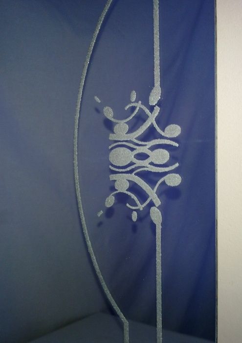 Lustro piaskowane "ORIENT"