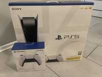 Zestaw Playststion 5 PS5 z napędem 2 pady kamera gry ładowarka