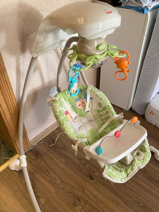 Leżaczek bujaczek Fisher Price