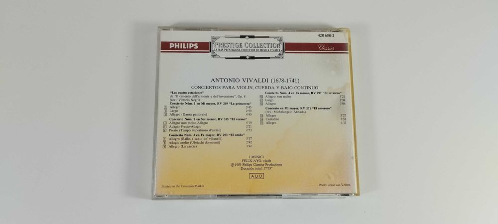 CD Prestige Collection Vivaldi - Philips