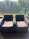 Zestaw Mebli OgrodowySofa 2X Fotel Rattan