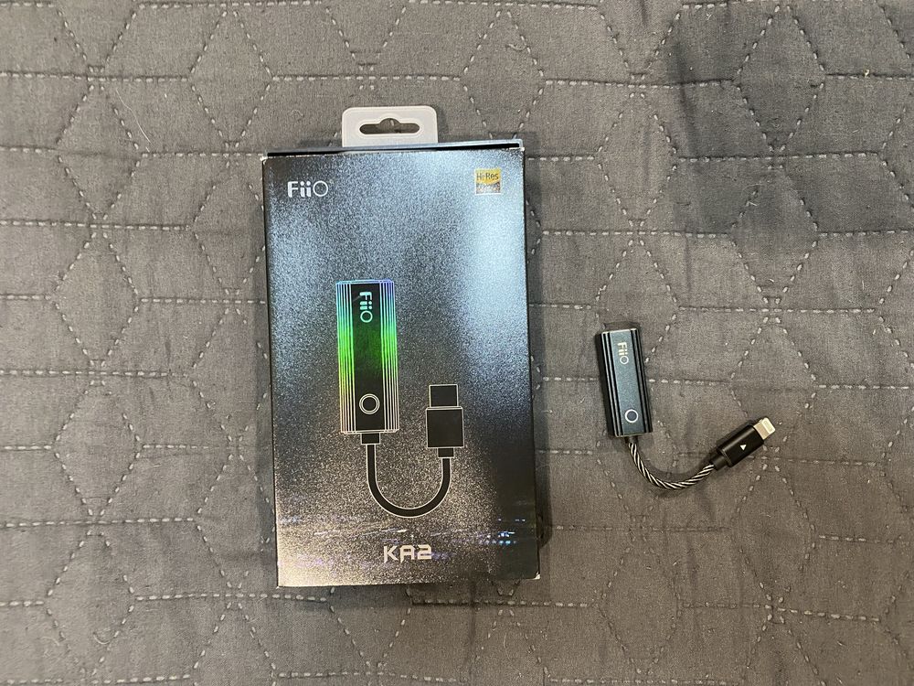 Fiio KA2 Lightning 4.4mm Jack DAC підсилювач звуку для Apple