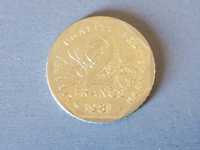Moeda de 2 francos de 1981