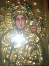 Ikona Matki Boskiej 17,5cm x 13,5 cm.