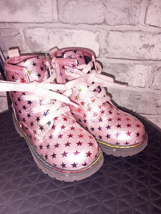 Botki trapery dziewczęce r 27