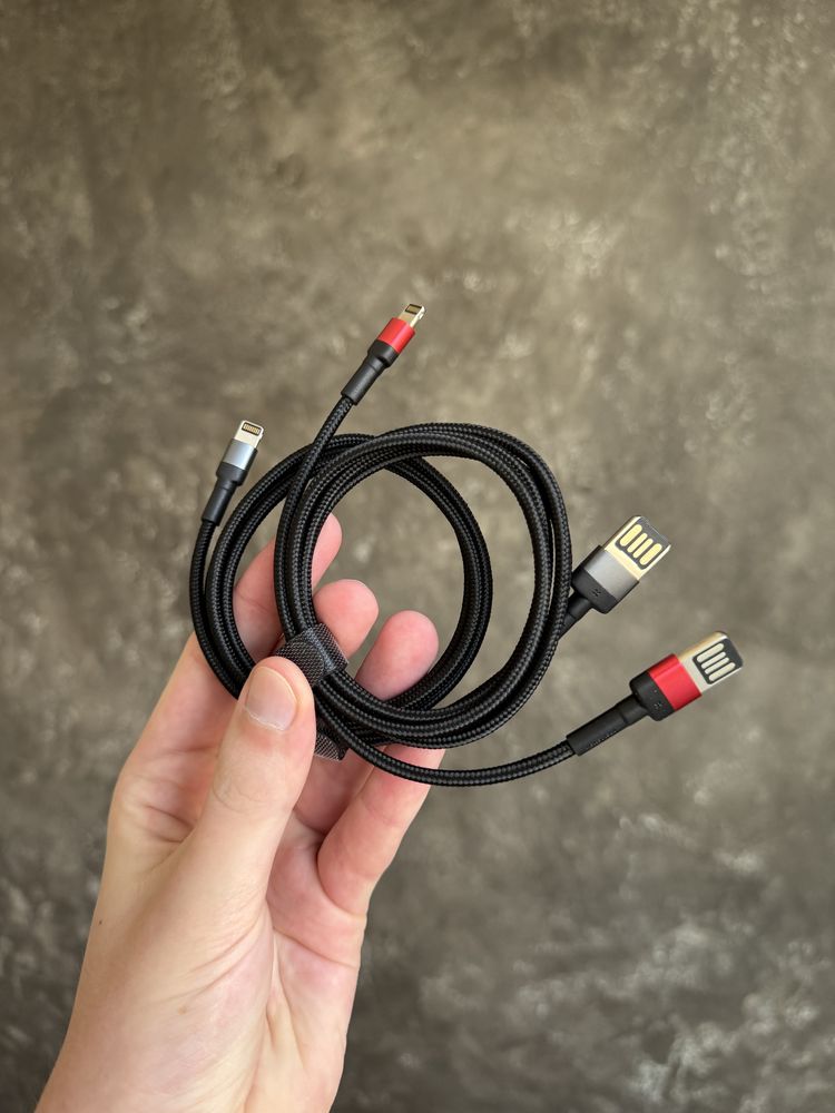 Кабель Baseus Cafule Cable Special Edition USB to Lightning,