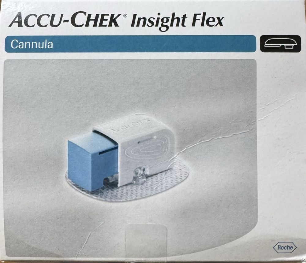 Канюлі Акку Чек Інсайт (Accu Chek Insight) 8мм, терміни 2024.06./30шт