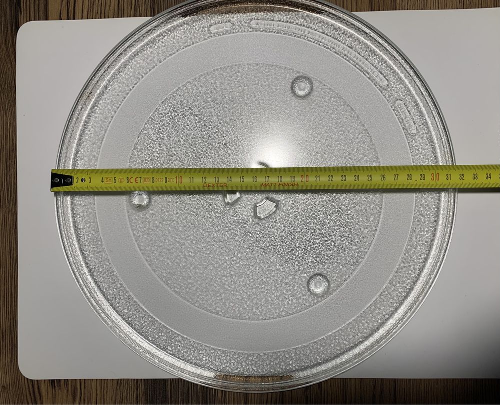 Тарелка для СВЧ микроволновки SAMSUNG 316 мм. 31,6 см 345 мм. 34,5 см