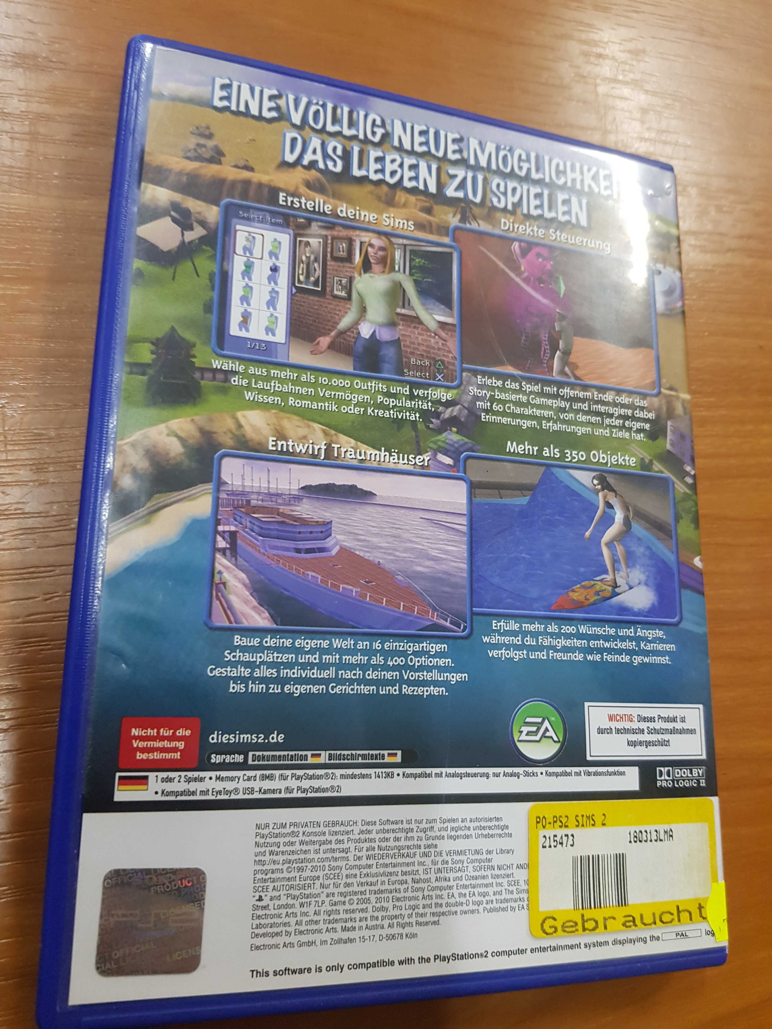 The Sims 2 PS2 Sklep Iława