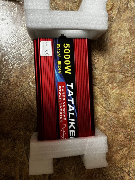 Інвентор НОВИЙ TATALIKEN 5000W Pure Sine Wave Inverter