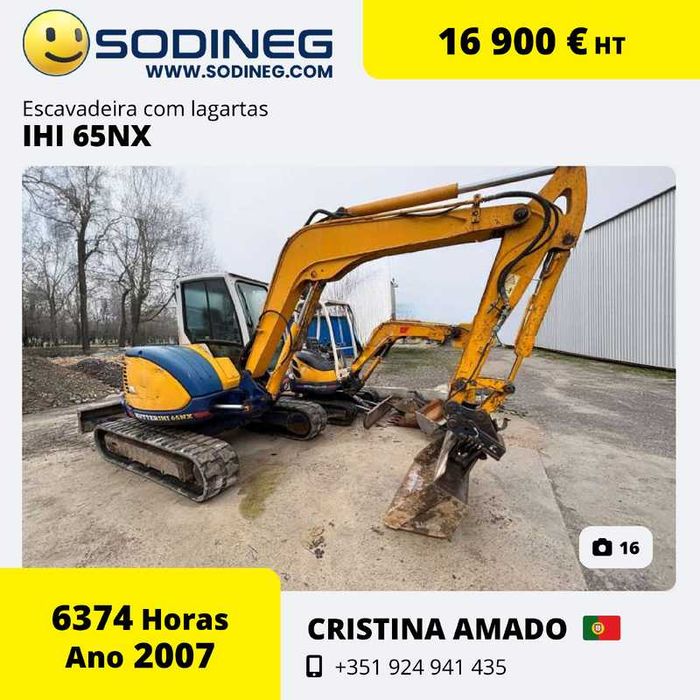 Excavadora De rastos IHI 65NX - 6Ton