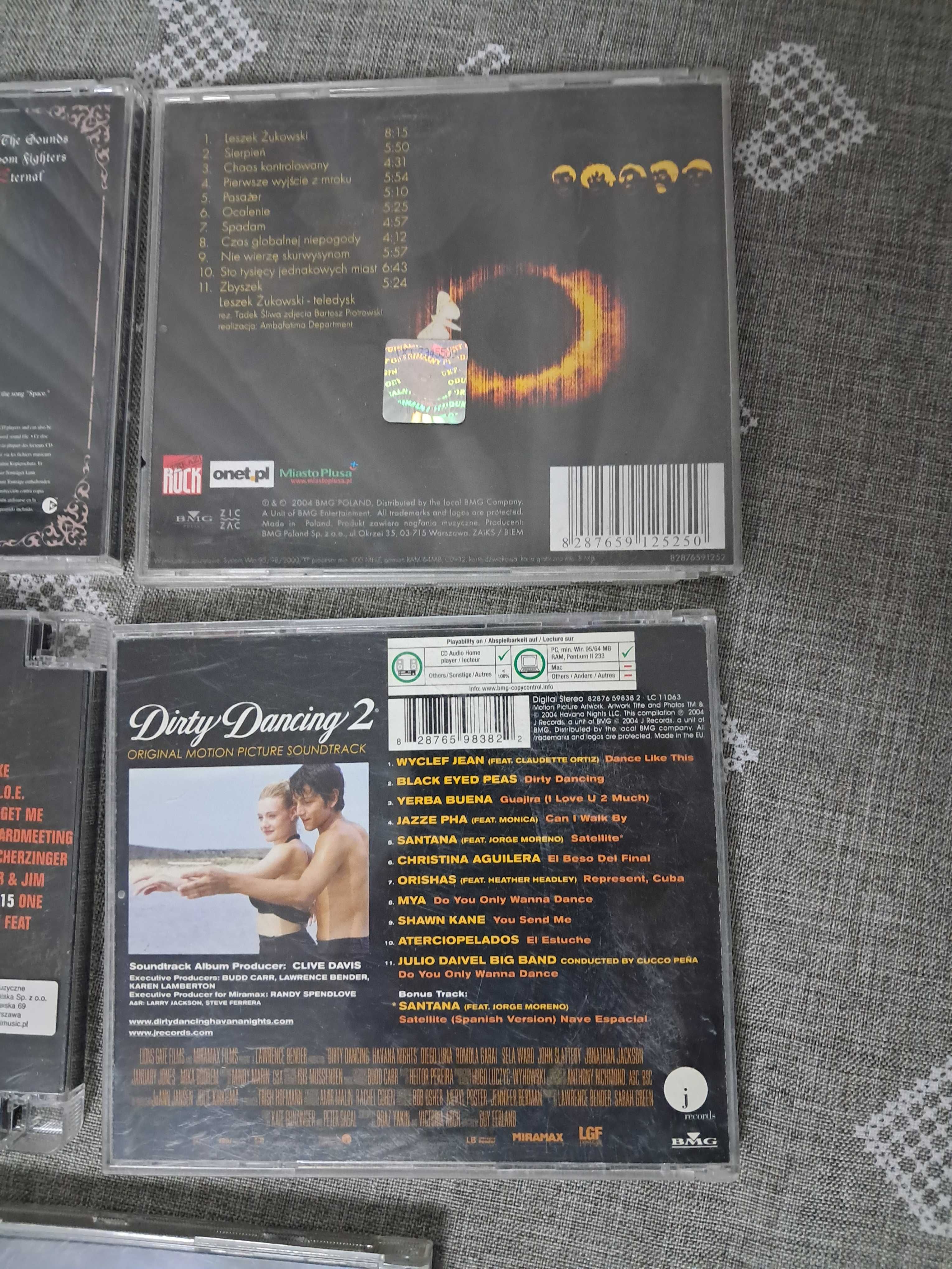 5 oryginalnych opakowań, pudełek CD muzyka - Timbaland i inne