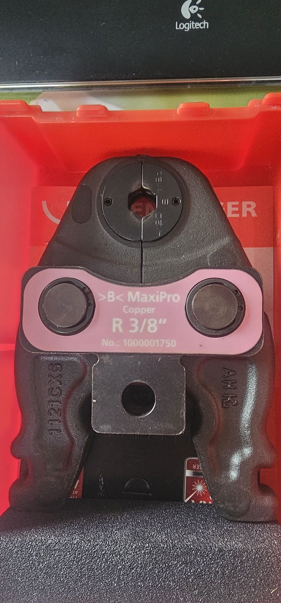 Szczęki MaxiPro 3/8 Rothenberger do klimatyzacji 9,53 mm