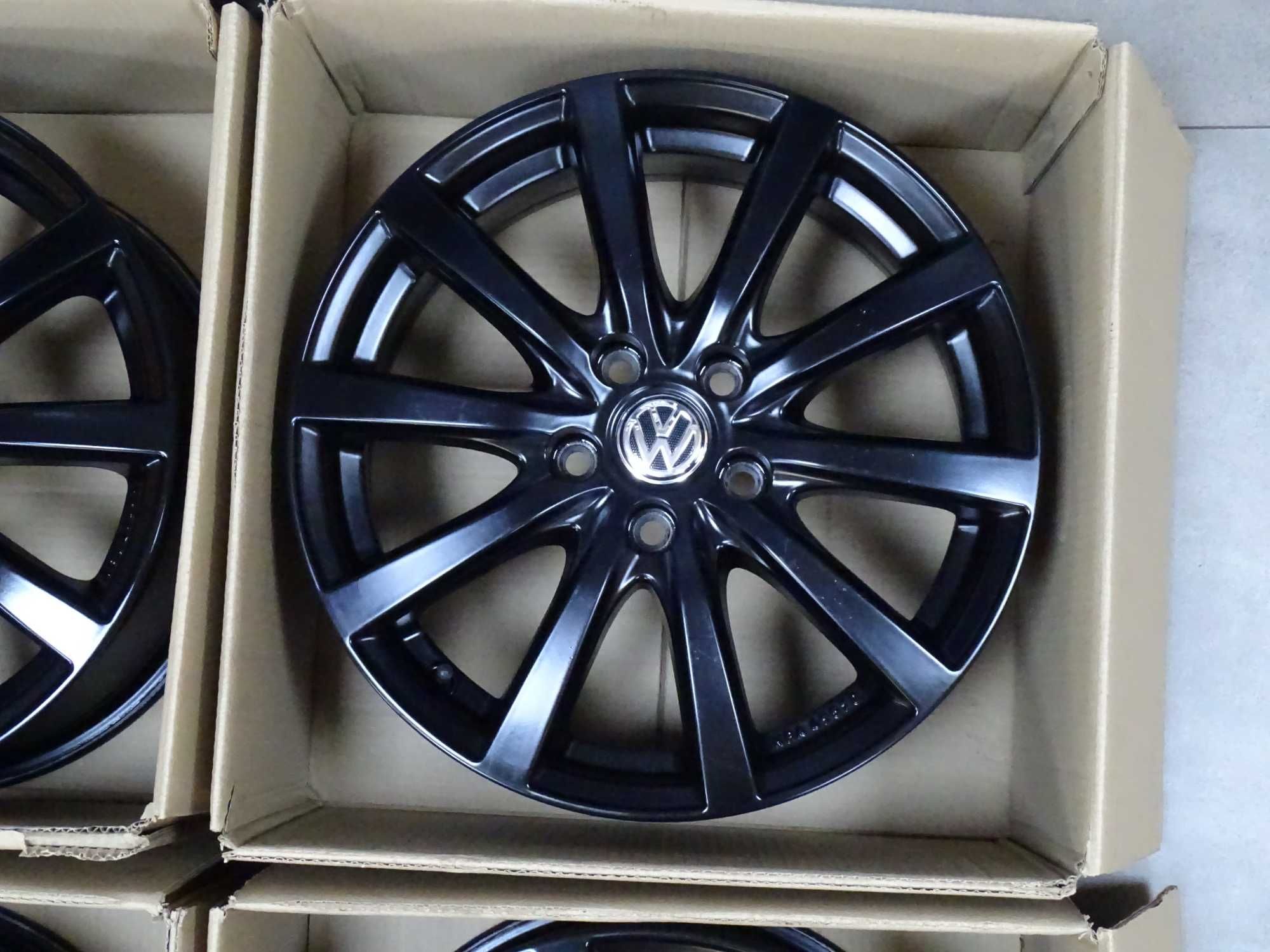 Felgi 17" VW CZARNY MAT Golf 5 6 7 Passat Touran Caddy T4 5x112 Et49