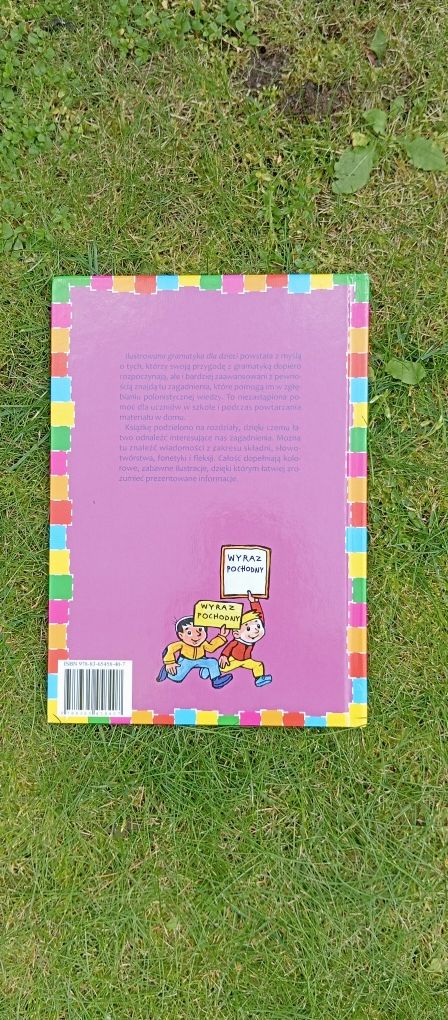 Książka "Ilustrowana gramatyka dla dzieci"