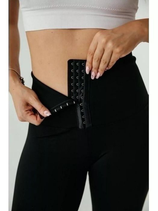 Жіночі лосини з корсетом утяжкою, лосини для фітнесу, корсет з утяжкою