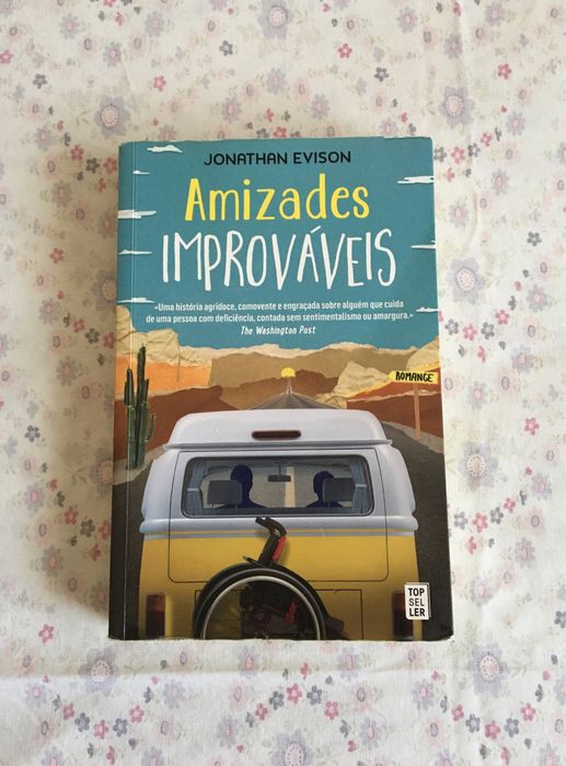Livro Amizades Improváveis de Jonathan Evison - portes incluídos