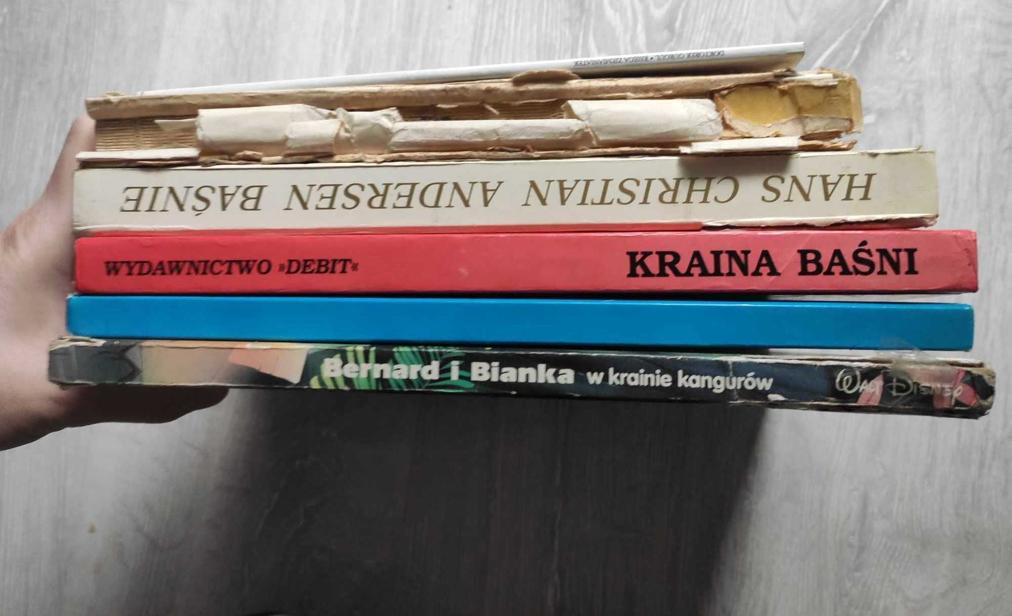Bernard i Bianka, U złotego źródła + inne książki z lat PRL/80/90