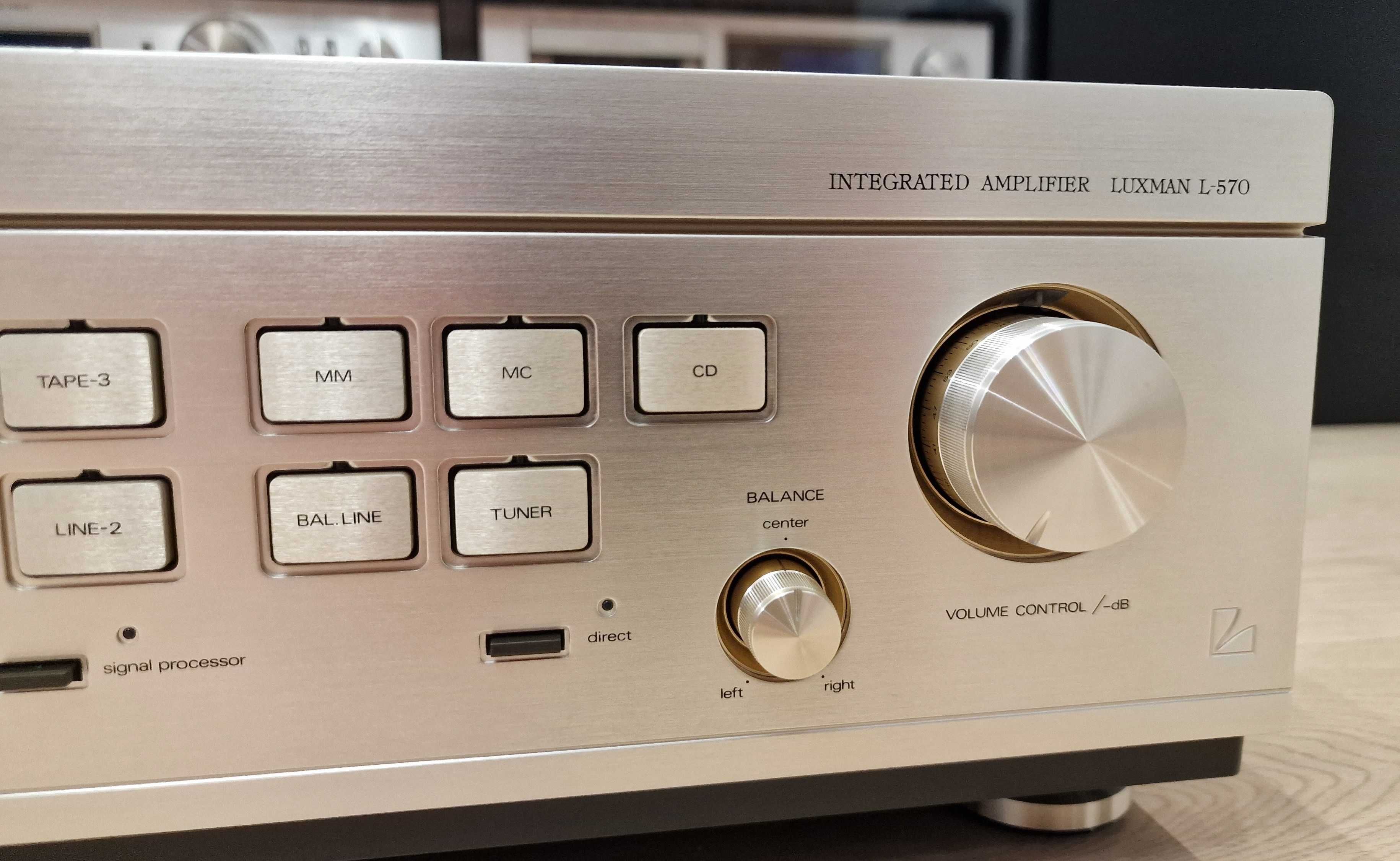 LUXMAN L-570 Arcydzieło wzmacniacza zintegrowanego