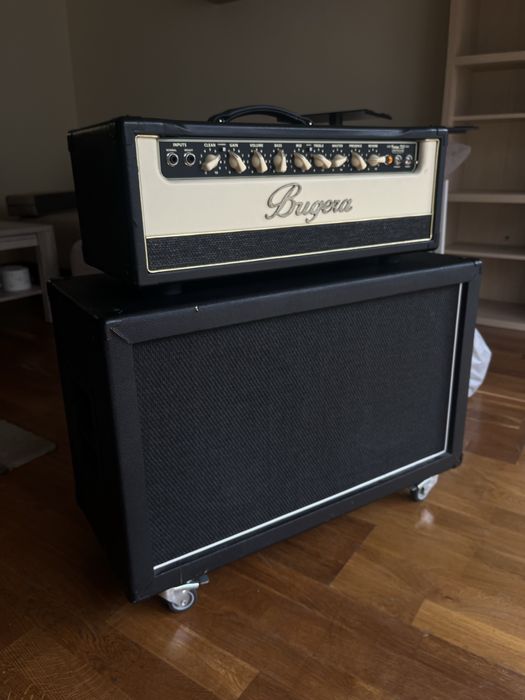 wzmaciacz head Bugera V55HD Infinium + paczka 2x Celestion G12T-75