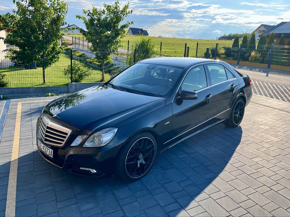 Mercedes e klasa w212 | 350 cdi V6 automat 7G | AVANTGARDE | 2 KPL KÓŁ
