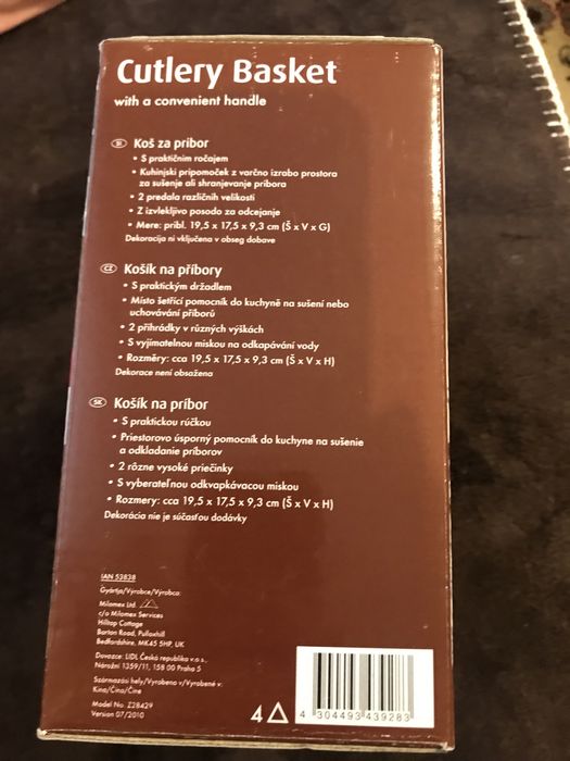 Ociekacz na sztućce