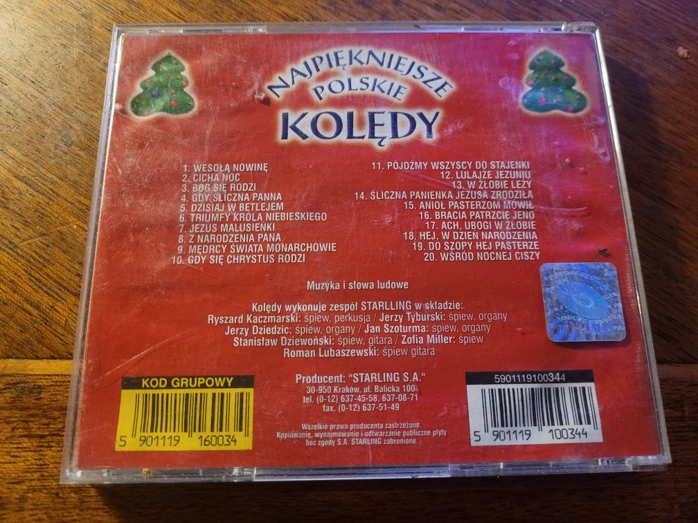 CD Najpiękniejsze Polskie Kolędy 1999 Starling