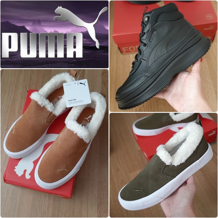 Кросівки черевики Puma оригінал‼шкіра  36, 37, 38