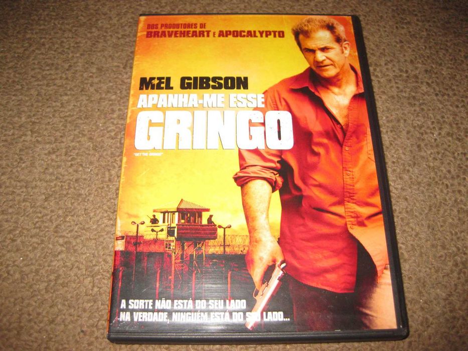 DVD "Apanha-me Esse Gringo" com Mel Gibson