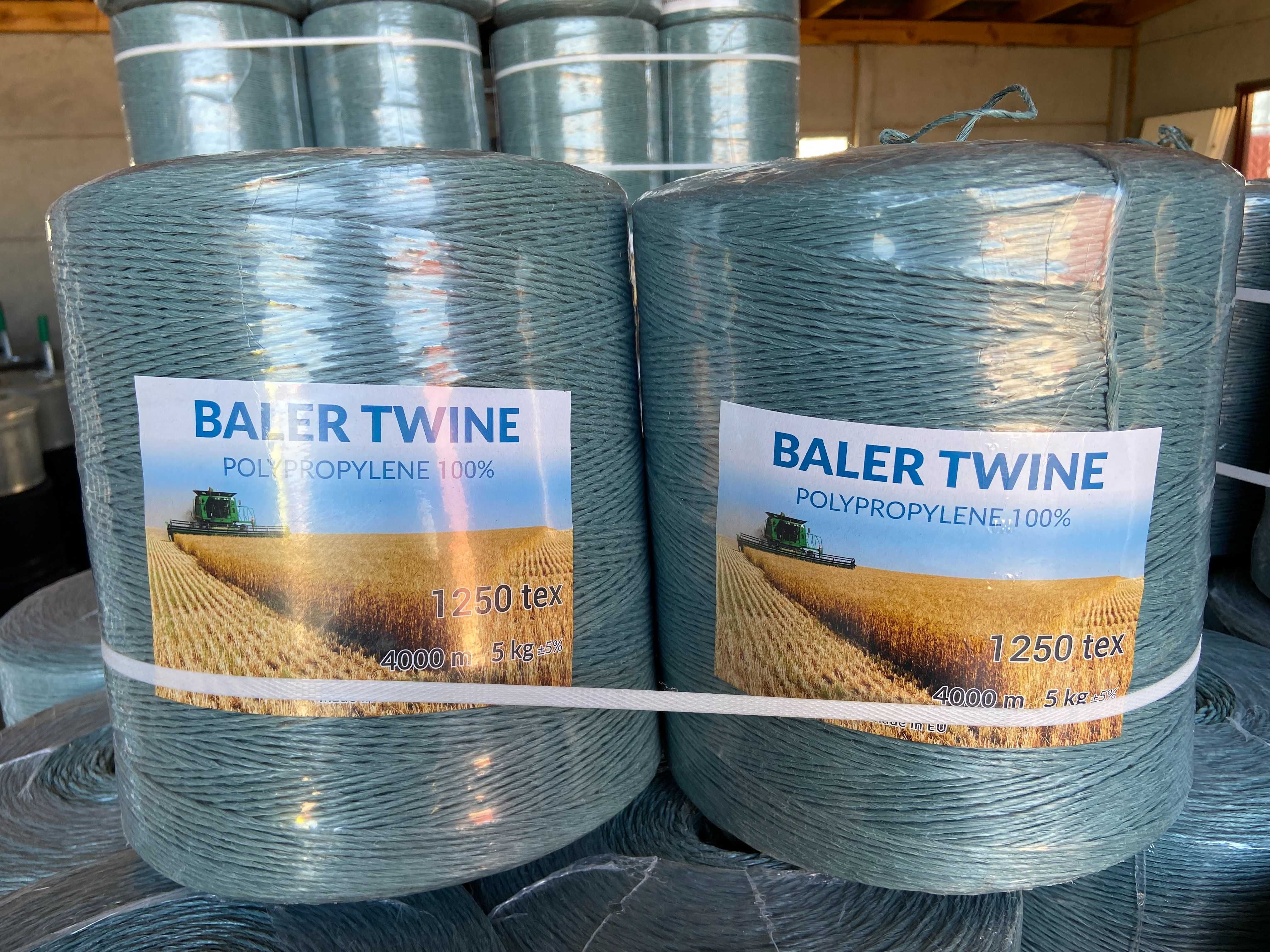 Sznurek do prasy belującej BALER TWINE 1250tex 4000m WYSYŁKA