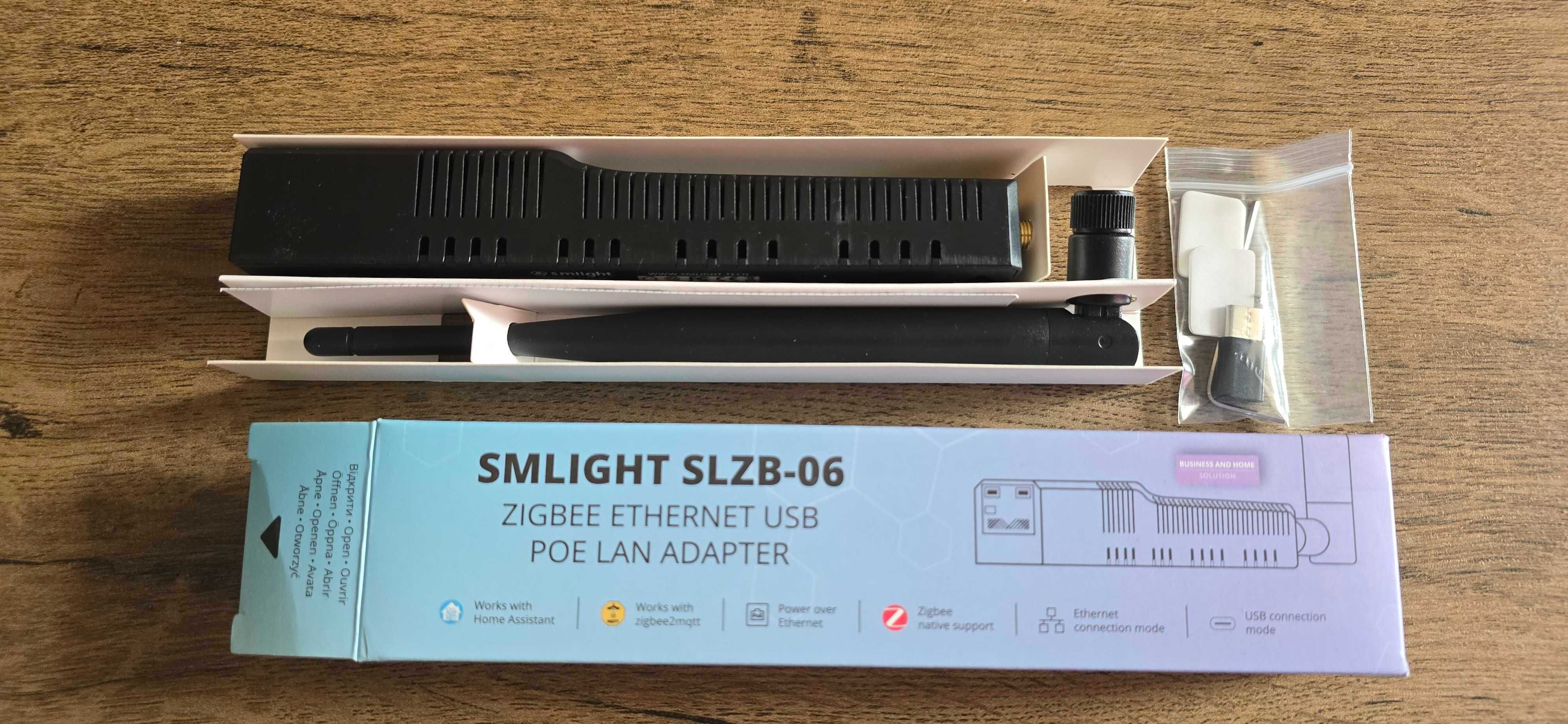 Smlight SLZB-06 Zigbee (зігбі) Ethernet PoE USB LAN WIFI координатор