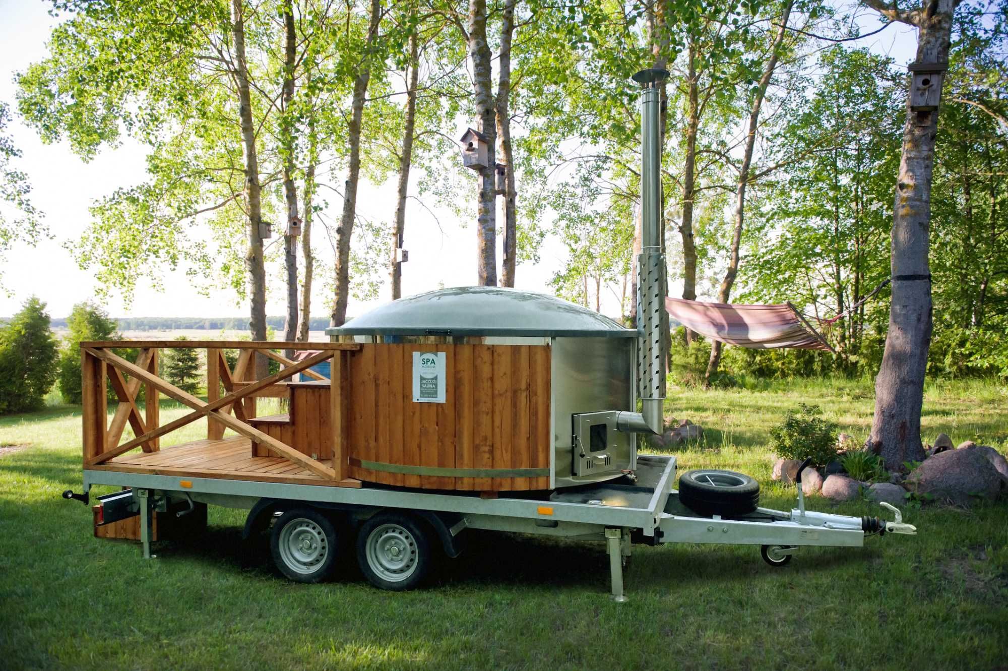 Serpelice Jacuzzi i sauna mobilna na wynajem SPA Mobilne Serpelice