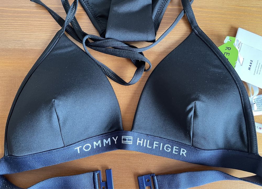 Tommy Hilfiger, черный купальник из 2-х частей, 100% оригинал, р. S