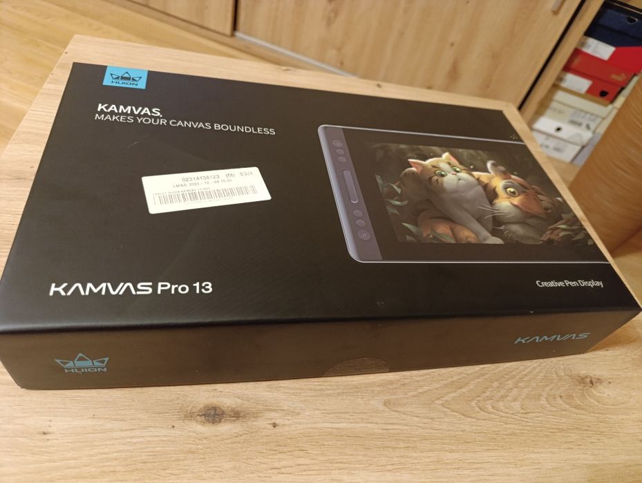 Tablet graficzny, Huion kamvas pro 13.           na gwarancji