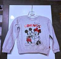 Bluza Disney CoolClub roz.116 szary melanż stan bdb. 20zl.