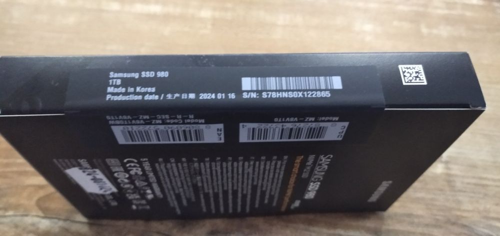Dysk SSD Samsung 980 1 TB M.2 2280 PCI-E x4 Gen3