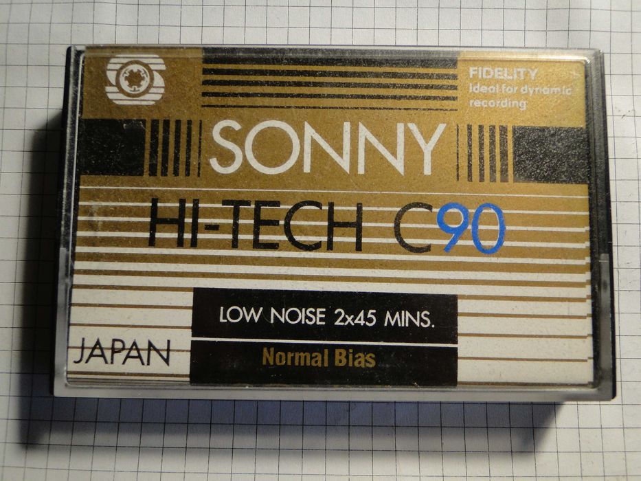 Аудиокассета  SONNY HI-TECH C90.